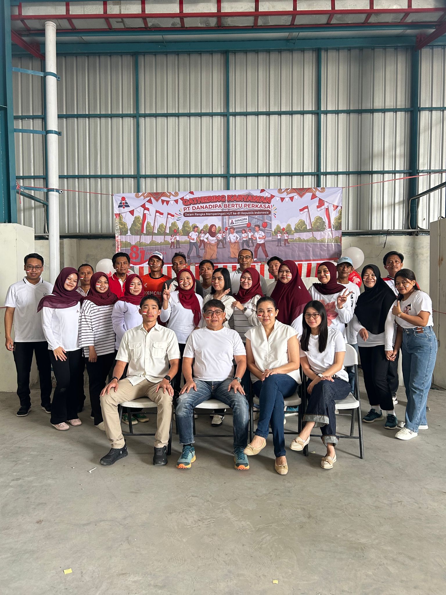 Semarak Gathering HUT ke-81 RI, PT Danadipa Bertu Perkasa Kompak dan Penuh Kebersamaan