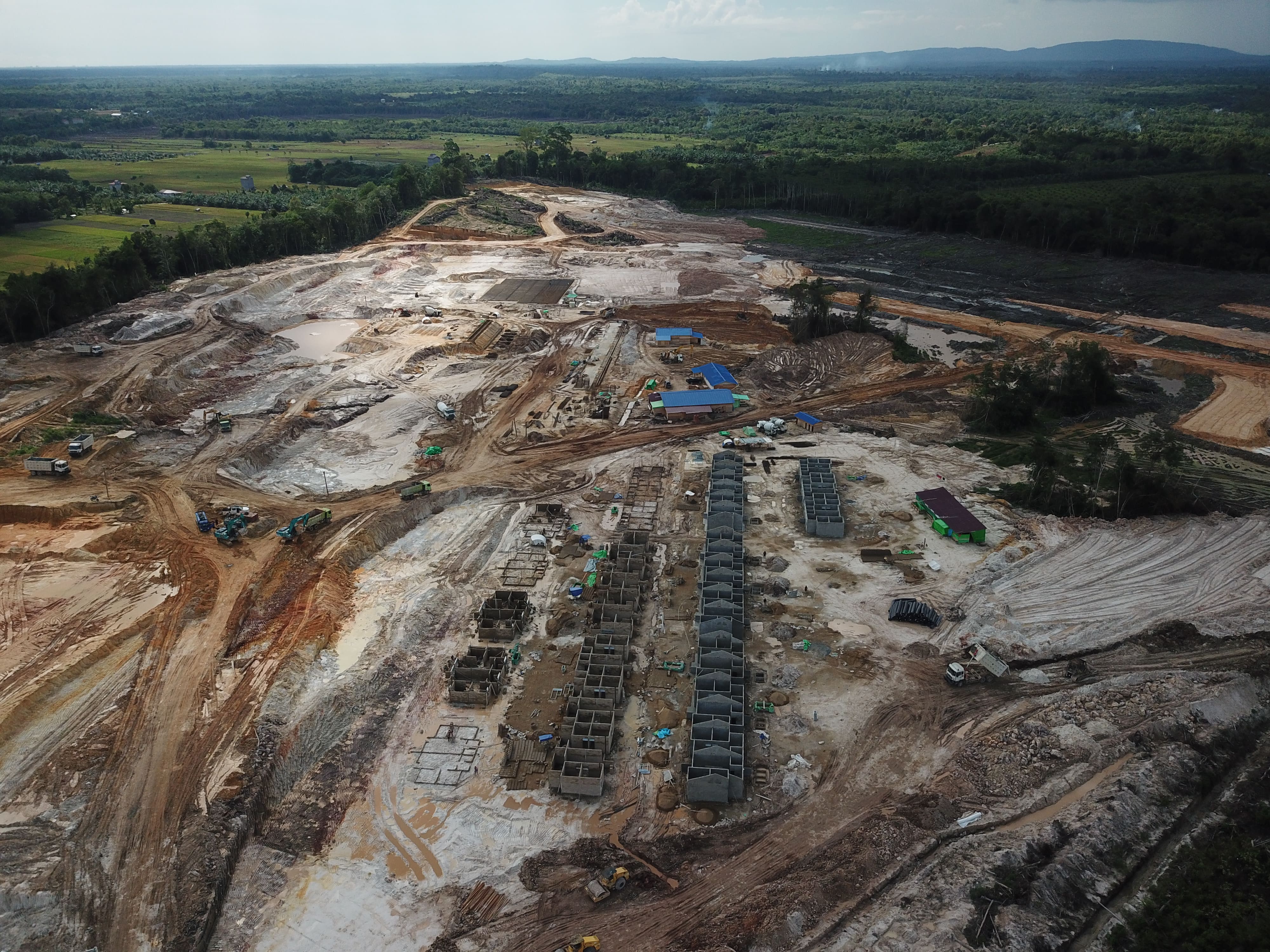 Pabrik Kelapa Sawit (PMKS), Perumahan Karyawan & Kernel Crushing Plant (KCP), PT. CAS Sambas – Kalimantan Barat