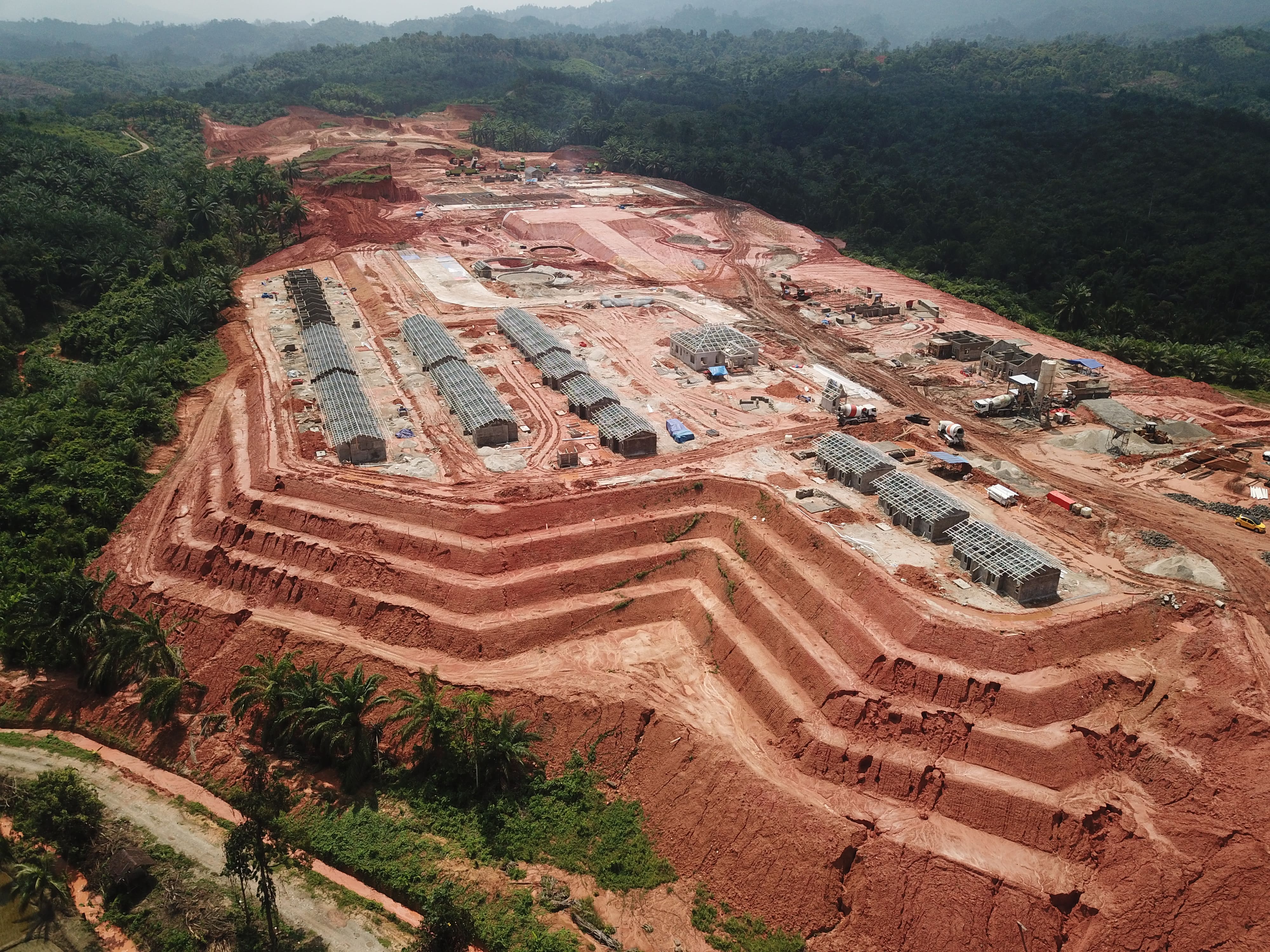 Pabrik Kelapa Sawit (PMKS), Perumahan Karyawan & Kernel Crushing Plant (KCP), PT. MAS2 Luwu Utara - Sulawesi Selatan